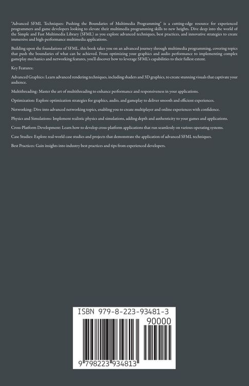 Produktbild: Advanced SFML Techniques