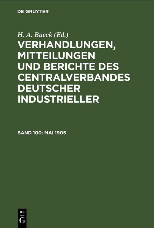 Produktbild: Mai 1905