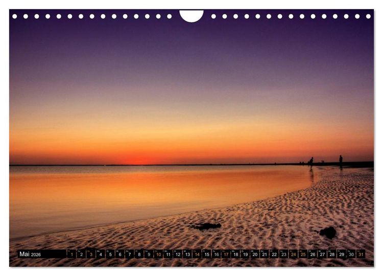 Produktbild: Borkum (Wandkalender 2026 DIN A4 quer), CALVENDO Monatskalender