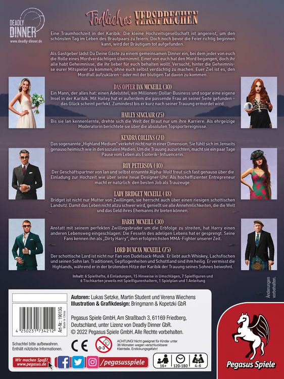 Produktbild: Deadly Dinner - T&ouml;dliches Versprechen