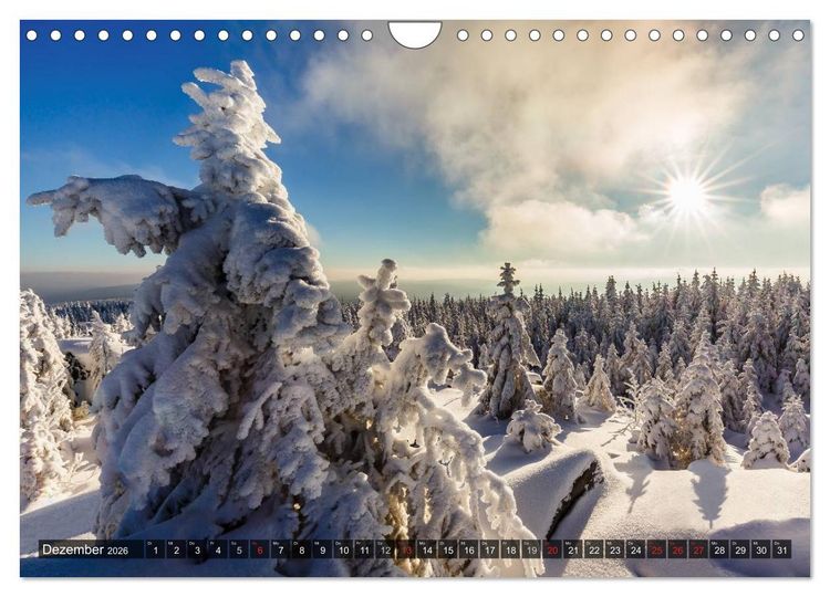 Produktbild: Zauberhaftes Fichtelgebirge (Wandkalender 2026 DIN A4 quer), CALVENDO Monatskalender