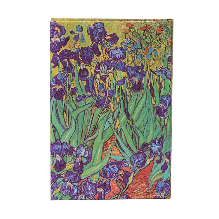 Produktbild: Hardcover Notizbuch, Van Goghs Schwertlilien, Mini, Unliniert