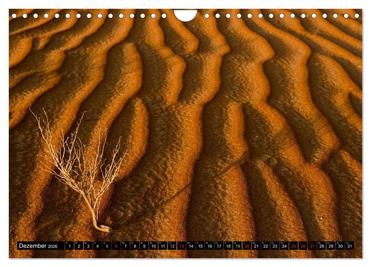 Produktbild: Rub al Khali - die gr&ouml;sste Sandw&uuml;ste der Erde (Wandkalender 2026 DIN A4 quer), CALVENDO Monatskalender