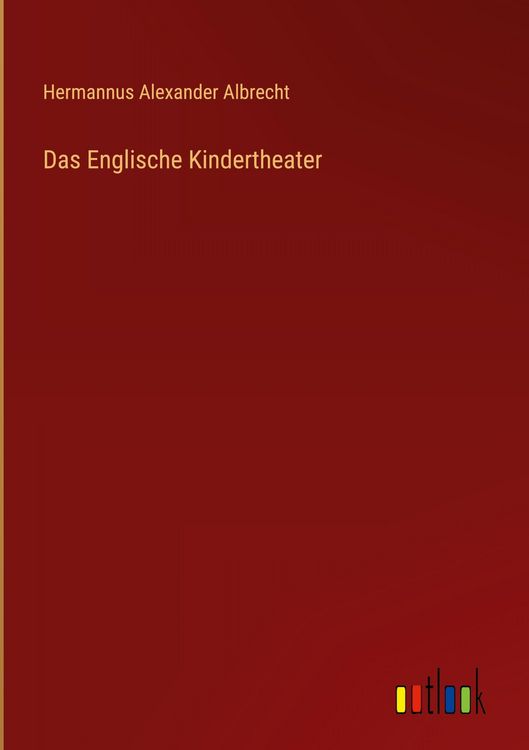Produktbild: Das Englische Kindertheater