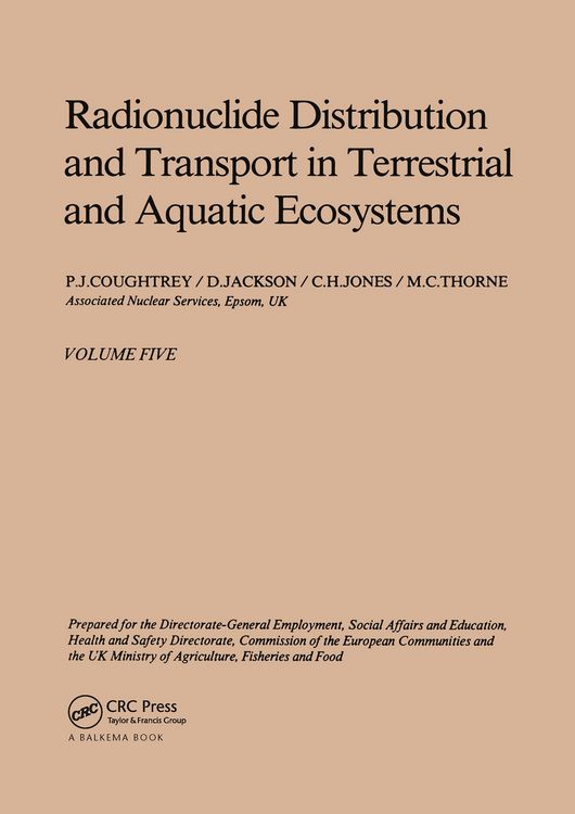 Produktbild: Radionuclide distribution and transport in terrestrial and aquatic ecosystems, volume 5