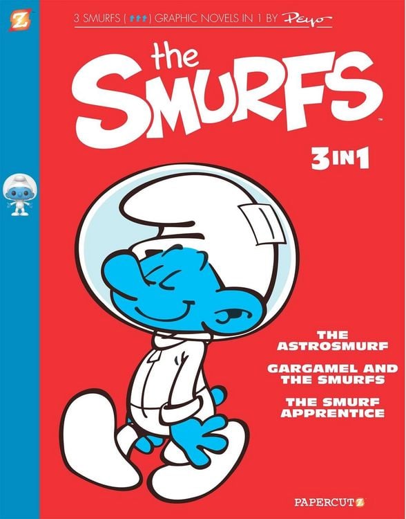 英語絵本　the Smurfs 3 in 1 The Smurfs 3-in-1 Vol. 3