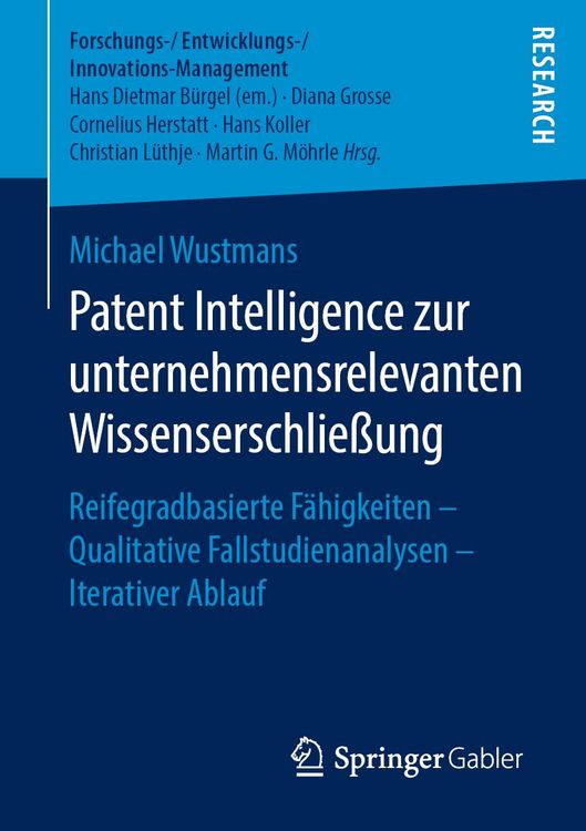 Produktbild: Patent Intelligence zur unternehmensrelevanten Wissenserschlie&szlig;ung