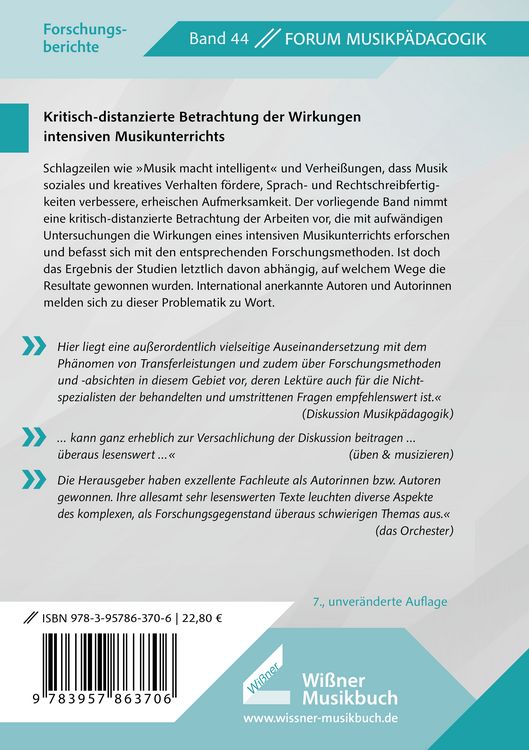 Produktbild: Macht Musik wirklich kl&uuml;ger?