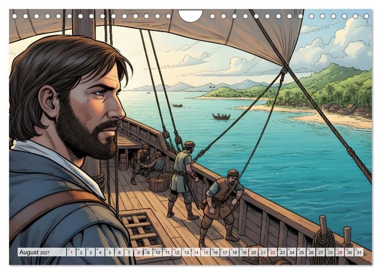 Produktbild: Marco Polo - Die gro&szlig;e Reise nach Osten (Wandkalender 2027 DIN A4 quer), CALVENDO Monatskalender