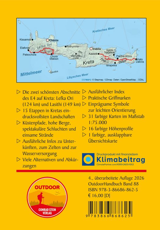 Produktbild: E4 Kreta Lefka Ori und Lasithi