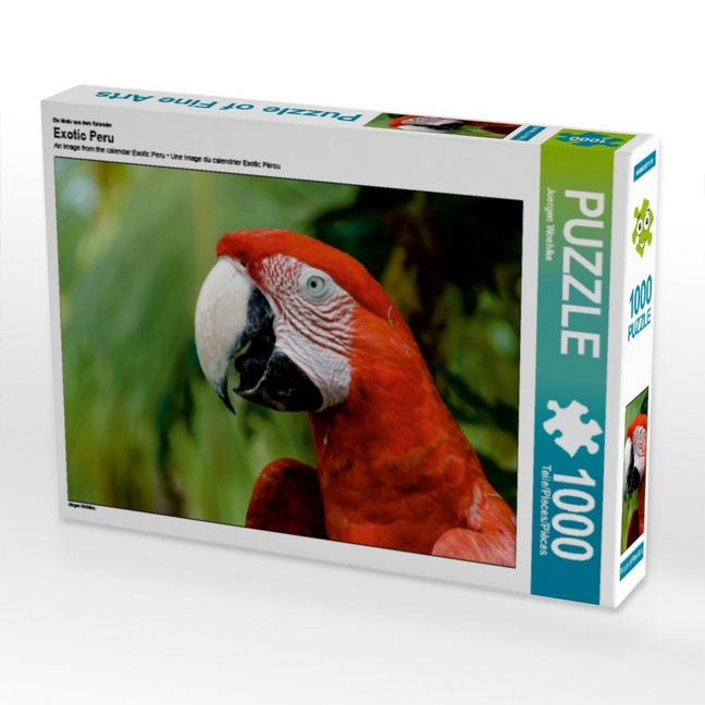 Produktbild: CALVENDO Puzzle Ein Motiv aus dem Kalender Exotic Peru | 1000 Teile Lege-Gr&ouml;&szlig;e 64x48cm Foto-Puzzle f&uuml;r gl&uuml;ckliche Stunden