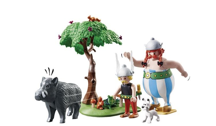 Produktbild: Playmobil&reg; Asterix Wildschweinjagd 71160