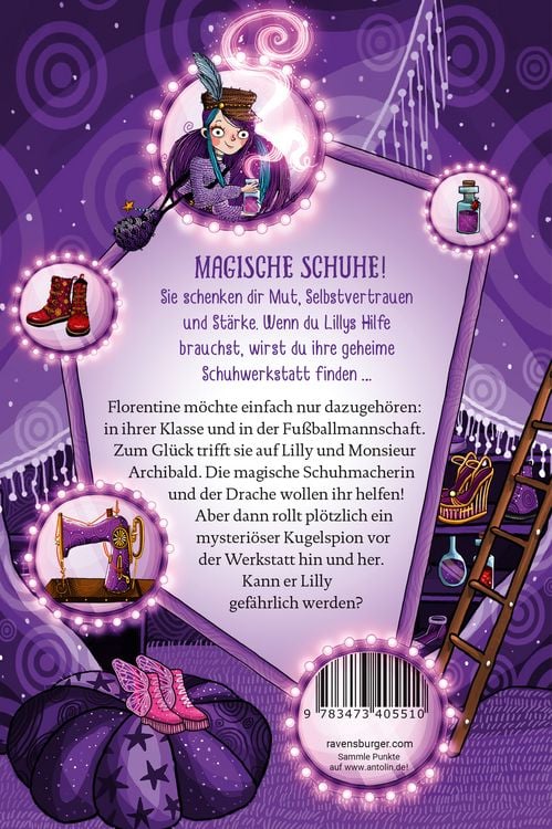 Produktbild: Lillys magische Schuhe, Band 1 - Die geheime Werkstatt