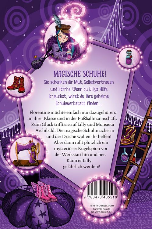 Produktbild: Lillys magische Schuhe, Band 1 - Die geheime Werkstatt