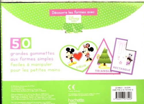 Produktbild: Les formes : d&eacute;couvre les formes avec les h&eacute;ros Disney !