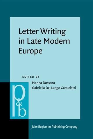 Produktbild: Letter Writing in Late Modern Europe