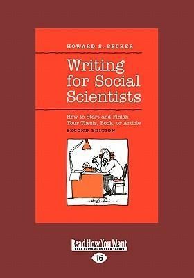 Produktbild: Writing for Social Scientists