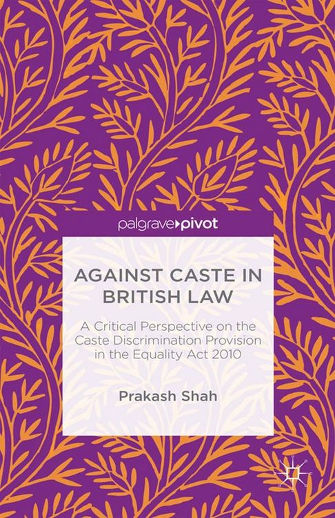 Produktbild: Against Caste in British Law