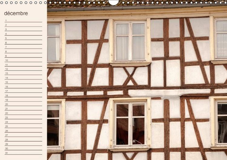 Produktbild: Ramsey, B: Maisons et colombages d'Alsace (Calendrier mural