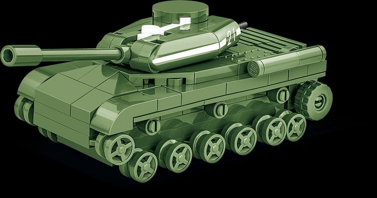 Produktbild: COBI Historical Collection 3098 - IS-2-Panzer, WWII, Ma&szlig;stab 1:72, Bausatz, 130 Klemmbausteine