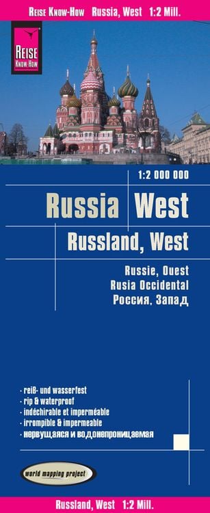 Bild vom Artikel Reise Know-How Landkarte Russland West 1 : 2.000 000 vom Autor Reise Know-How Verlag Peter Rump