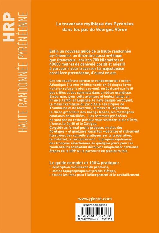 Produktbild: HRP : haute randonn&eacute;e pyr&eacute;n&eacute;enne