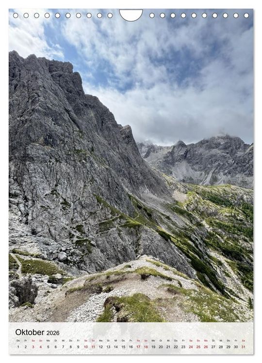 Produktbild: Mountain Emotions &ndash; Alpen Salzkammergut (Wandkalender 2026 DIN A4 hoch), CALVENDO Monatskalender