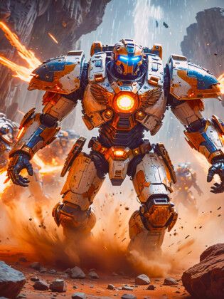 Produktbild: CALVENDO Puzzle Legion&auml;re bei der Landung auf einem W&uuml;stenmond | 1000 Teile Lege-Gr&ouml;&szlig;e 64x48cm Foto-Puzzle f&uuml;r gl&uuml;ckliche Stunden