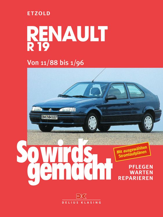 Produktbild: Renault R19 von 11/88 bis 1/96