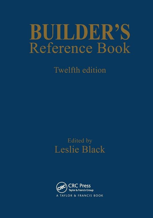 Produktbild: Builder's Reference Book