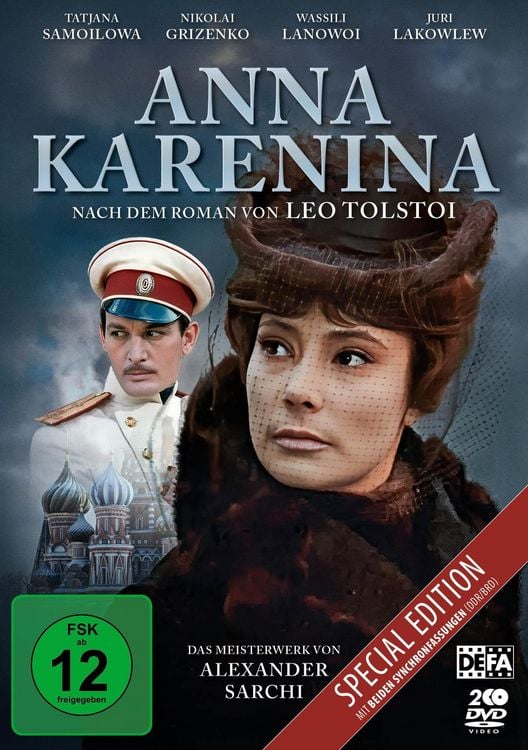 Produktbild: Anna Karenina (1967) (inkl. Langfassung) (DEFA Filmjuwelen) (+ Bonus-DVD)