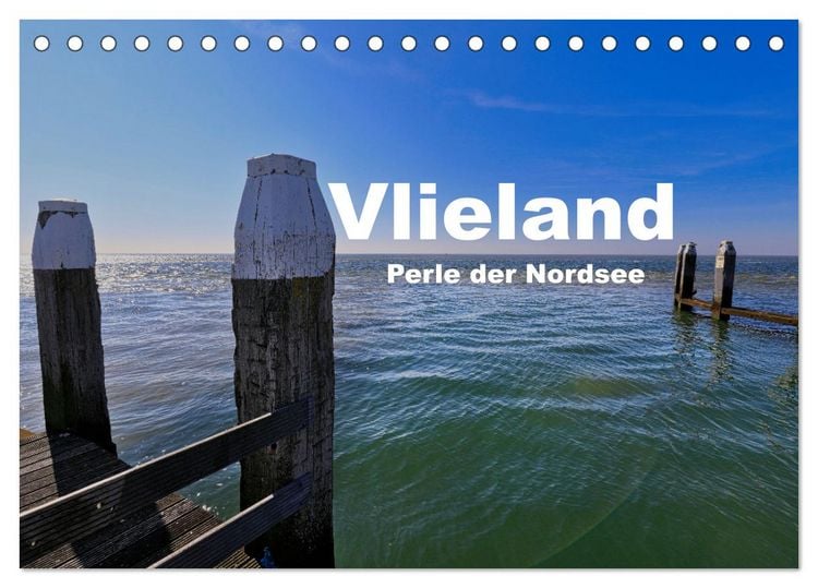 Produktbild: Vlieland Perle an der Nordsee (Tischkalender 2026 DIN A5 quer), CALVENDO Monatskalender