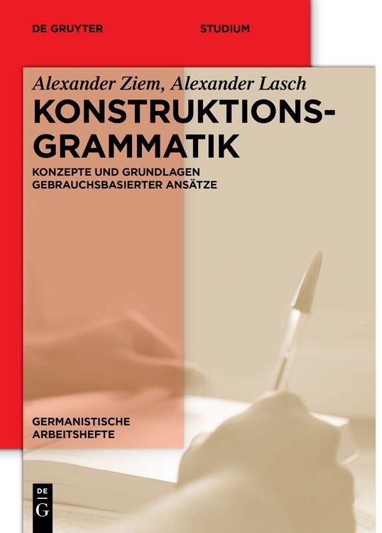 Produktbild: Konstruktionsgrammatik
