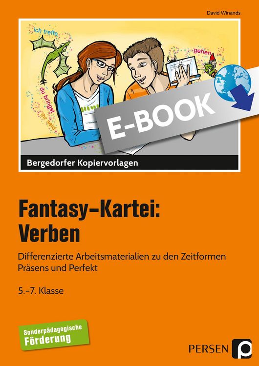 Produktbild: Fantasy-Kartei: Verben