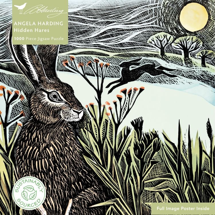Produktbild: Puzzle &ndash; Angela Harding, Versteckte Hasen