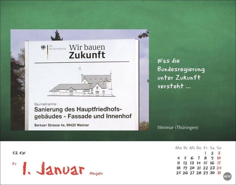 Produktbild: Bastian Sick Tagesabrei&szlig;kalender 2027
