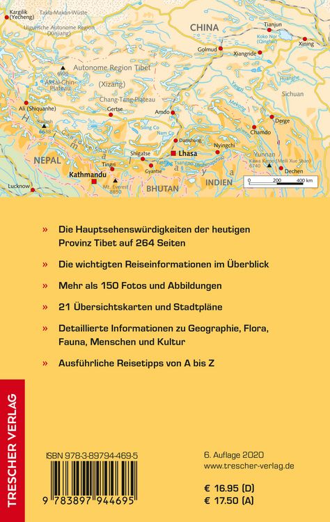 Produktbild: TRESCHER Reisef&uuml;hrer Tibet