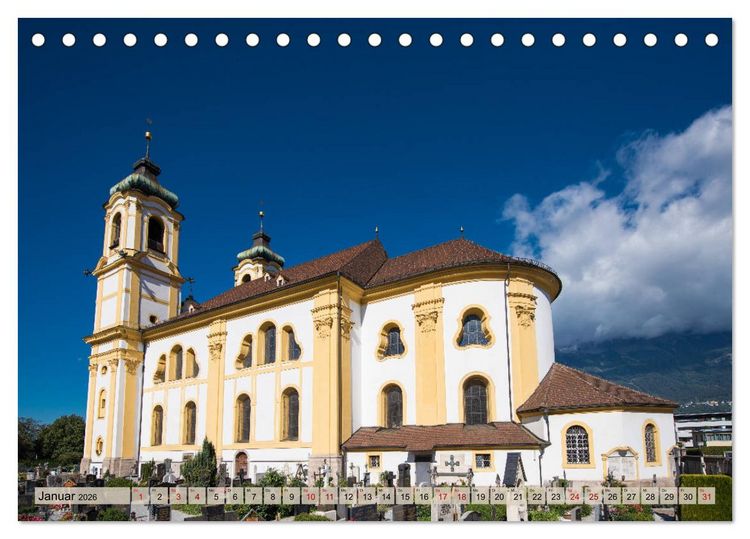 Produktbild: Innsbruck - Die Stadt im Herzen der Alpen (Tischkalender 2026 DIN A5 quer), CALVENDO Monatskalender