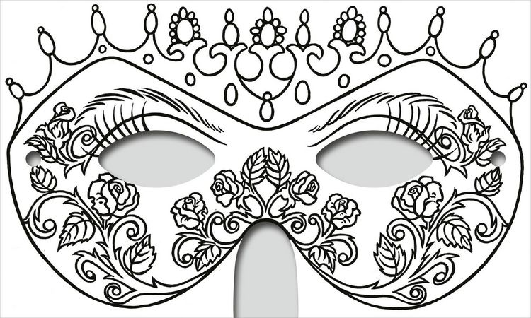 Produktbild: Zauberhafte Masken zum Ausmalen