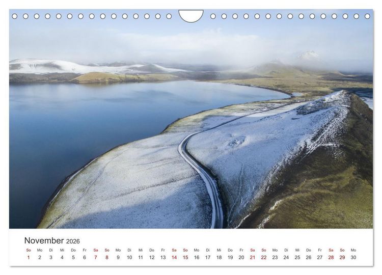 Produktbild: Island - Mehr als nur eine Insel. (Wandkalender 2026 DIN A4 quer), CALVENDO Monatskalender