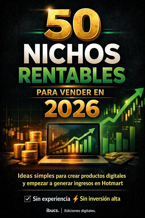Produktbild: 50 Nichos Rentables para Vender en 2026