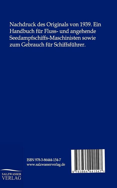 Produktbild: Der Schiffsmaschinen-Dienst