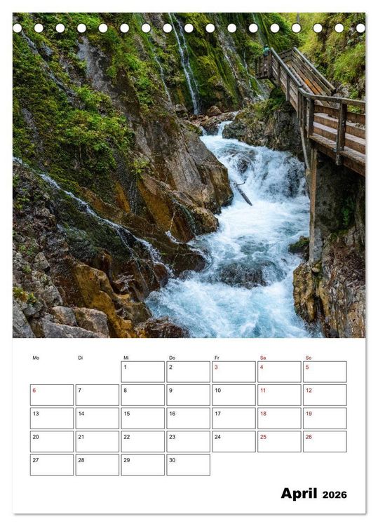 Produktbild: Mein Berchtesgadener Land (Tischkalender 2026 DIN A5 hoch), CALVENDO Monatskalender