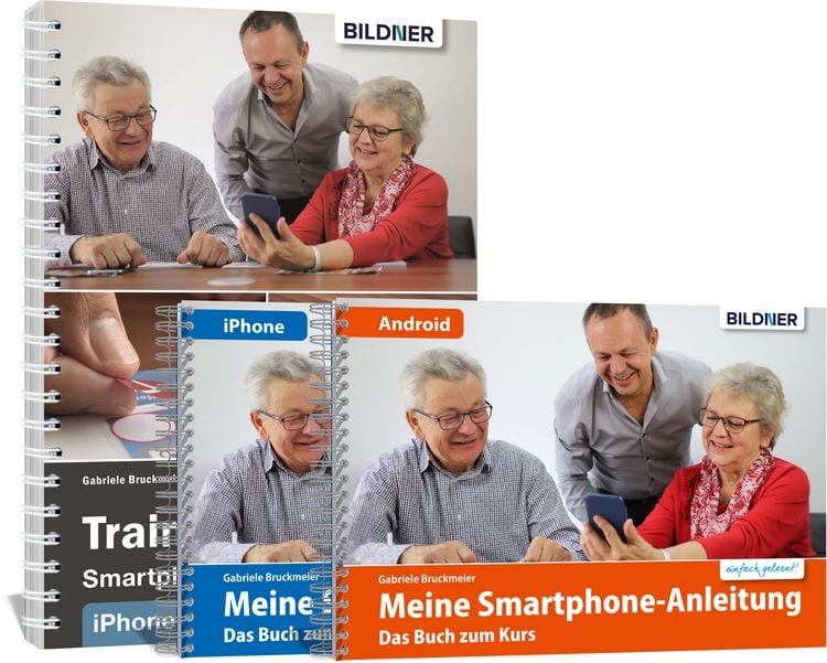 Produktbild: Smartphonekurs f&uuml;r Senioren - Trainer-Starterpaket f&uuml;r Android und iOS