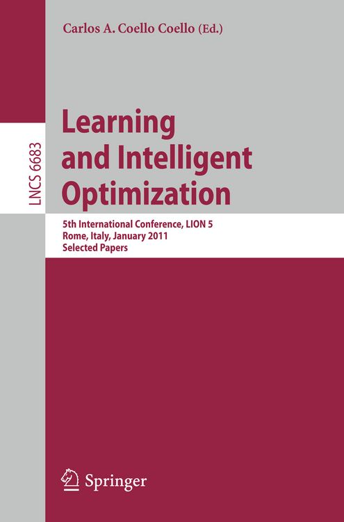 Produktbild: Learning and Intelligent Optimization