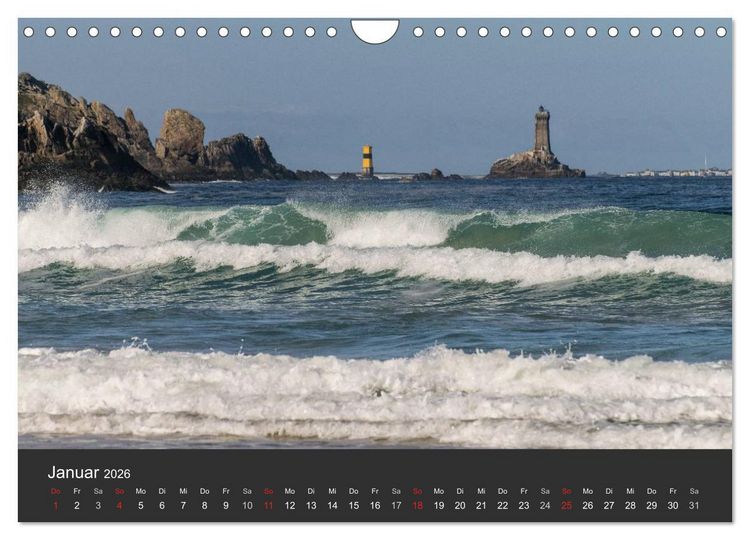 Produktbild: Bretagne - Cap Sizun (Wandkalender 2026 DIN A4 quer), CALVENDO Monatskalender