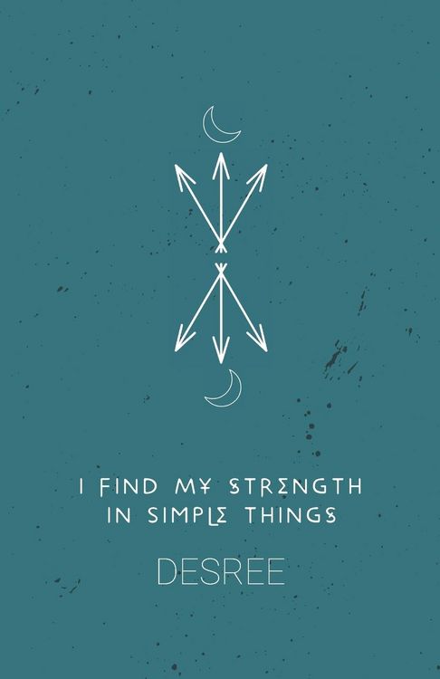 Produktbild: I Find My Strength In Simple Things