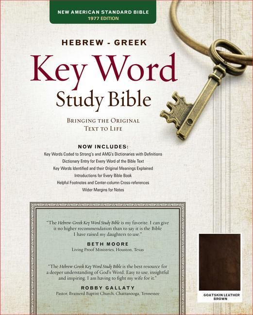 Produktbild: The Hebrew-Greek Key Word Study Bible