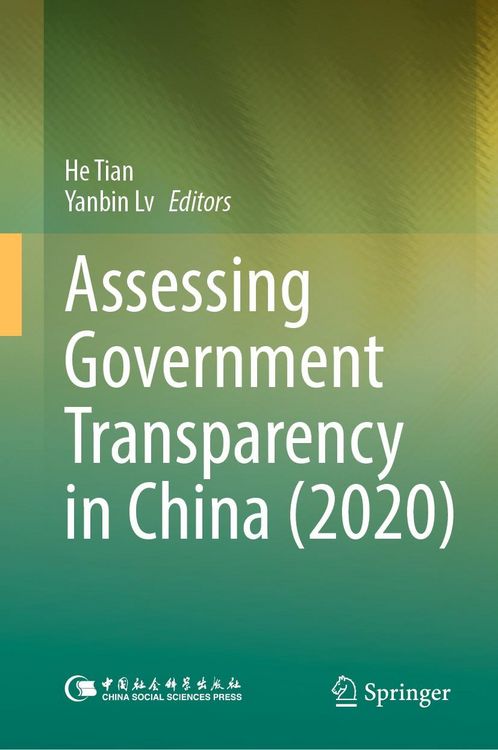 Produktbild: Assessing Government Transparency in China (2020)