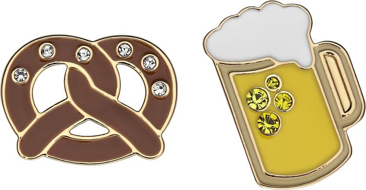 Produktbild: Moleskine Country Pins Deutschland (2er-Set), Brezel+ Bier